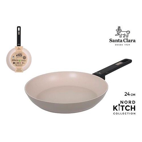 Sartén de aluminio forjado con inducción completa, 24 cm, Nordkitch SANTA CLARA
