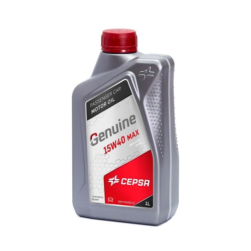 Lubricante genuine 15W40 max 1L, CEPSA.