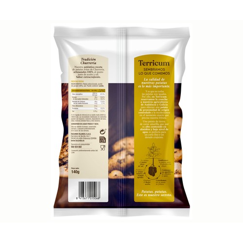FACUNDO Patatas fristas terricum churre