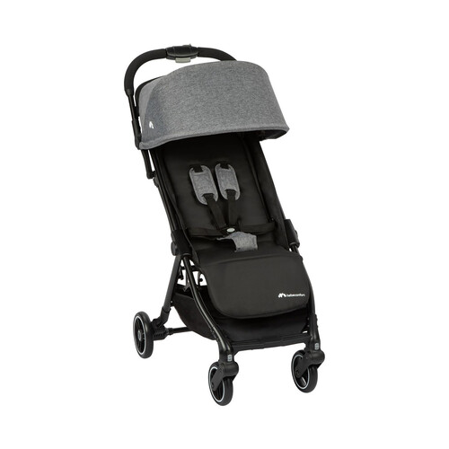 Silla de paseo para bebés hasta 22 kg, color negro y gris, Bonny BEBECONFORT.