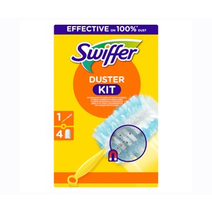 Imagen de SWIFFER Plumero starter kit + 4 recambios