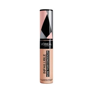L"ORÉAL PARIS Infaillible. more than concealer tono 327 Cashmere Corrector y base de maquillaje de cobertura completa.