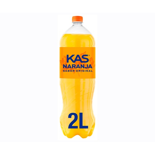KAS Refresco de naranja botella 2 l.