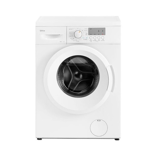 Lavadora QILIVE Q.6631 6KG, clasificación energética: D, 1200RPM, H: 85cm, A: 59,5cm, F: 40cm.