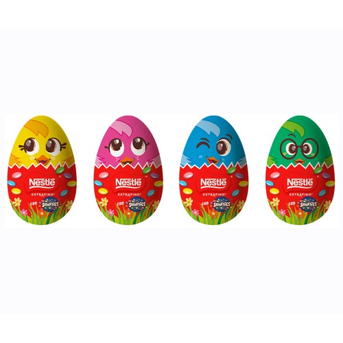 NESTLÉ Extrafino Huevo de chocolate de pascua 40 g.