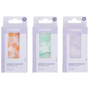 COSMIA Gorro para baño o ducha reutilizable.