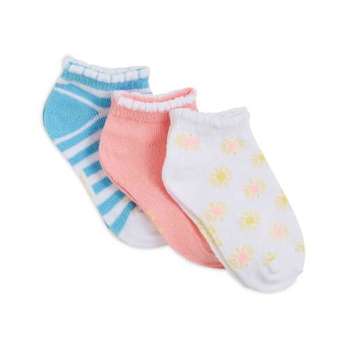 Lote de 3 pares de calcetines para bebé IN EXTENSO, talla 21.