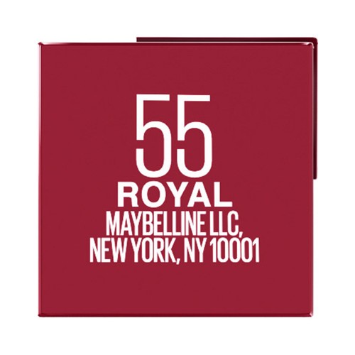 MAYBELLINE Superstay vinyl ink  tono 055 Royal Lápiz de labios en tinta líquida con acabado efecto vinilo.