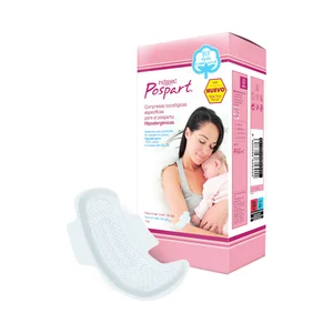 INDASEC Compresas de algodón con alas, hipoalergénicas, específicas para el postparto INDASEC Postpart 14 uds.