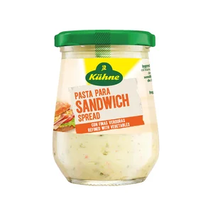 KÜHNE Salsa para sándwich frasco de 250 ml.
