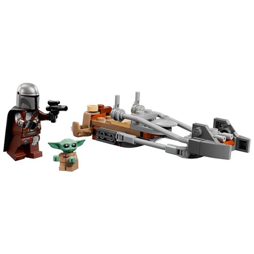 Moto speeder del mandaloriano y grogu.LEGO.75436