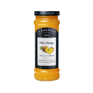 ST.DALFOUR Mermelada de piña y mango 284 gr.