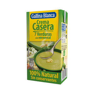 GALLINA BLANCA Crema casera de verduras GALLINA BLANCA 500 ml.