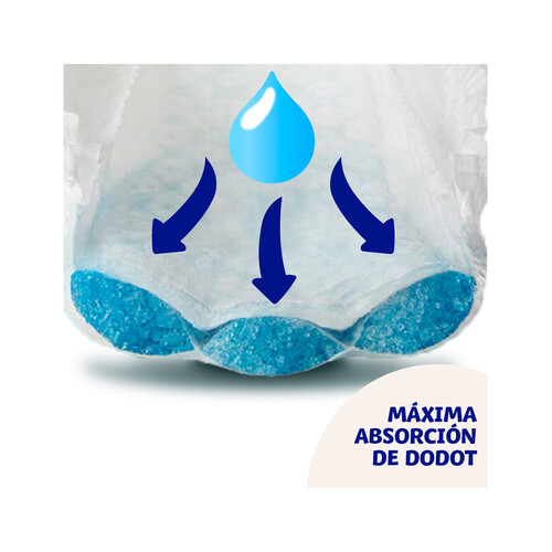 DODOT Pañales talla 2 para bebes de 4 a 8 kilogramos DODOT Sensitive 39 uds.