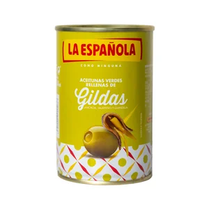LA ESPAÑOLA Aceitunas rellenas de gildas 130 g.