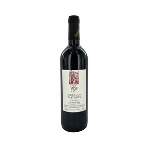 CERRO DE LOS PASTORES  Vino tinto con D.O. Valdepeñas botella de 75 cl.