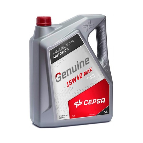 Lubricante genuine 15W40 max 5L, CEPSA.
