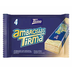 TIRMA Ambrosías chocolate blanco 4 uds. 86gr.