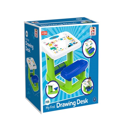 Pupitre infantil con banco, Paint & Learn CHICOS.
