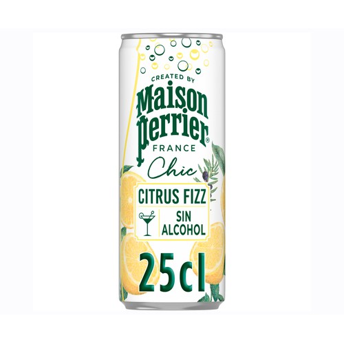 MAISON PERRIER Chic Citrus Fizz lata 25 cl.