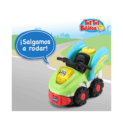 Tut Tut Bólidos Disney coches de juguete indestructibles con luces, voces, canciones y melodías Mickey Minnie Donald Guffy VTech Baby. Edad recomendada desde 1-5 años