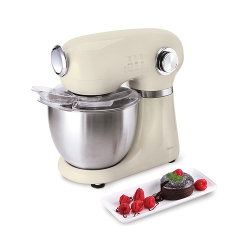 Robot pastelero QILIVE Q.5212, 1300W, 12 velocidades, 5 litros, incluye 3 accesorios.