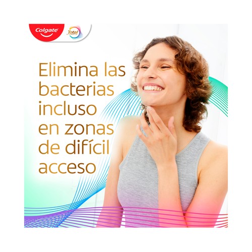 COLGATE Total prevención activa + Pasta de dientes para una limpieza profunda 75 ml.