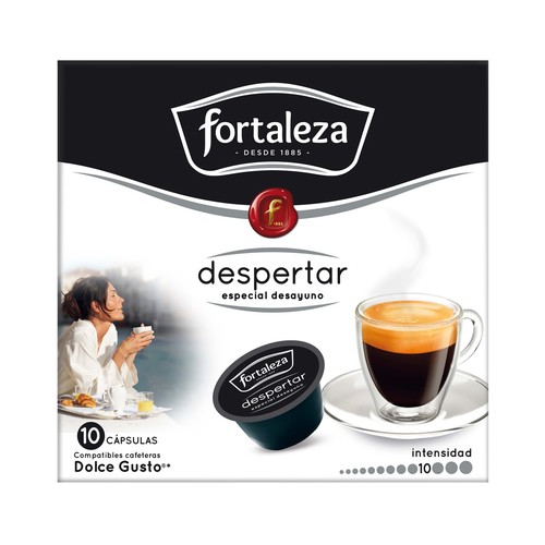 FORTALEZA Café en cápsulas despertar I10, 10 uds.