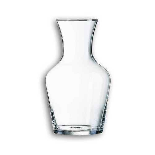 Jarra garrafa con capacidad de 1 litro, fabricada en vidrio transparente PRODUCTO ECONÓMICO ALCAMPO.