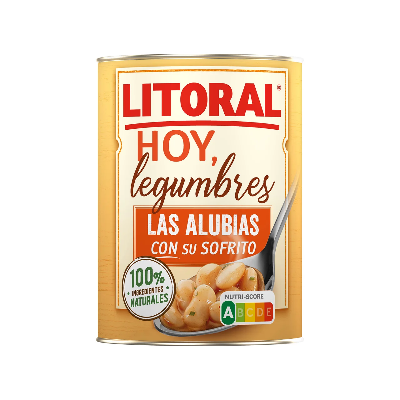 Alubias estofadas con ingredientes naturales 430 g.
