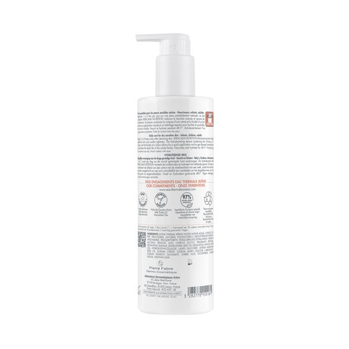 THERMALE AVÉNE Xeracalm Loción hidratante y nutritiva para pieles sensibles y muy secas 400 ml.