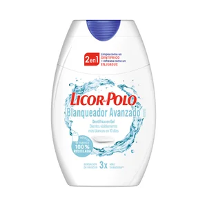 LICOR DEL POLO Pasta de dientes en gel con acción blanqueadora avanzada 75 ml