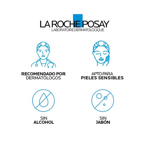 LA ROCHE POSAY Lipikar Gel exfoliante e hidratante, para pieles extremadamente secas, ásperas y gruesas 50 ml.