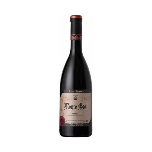 MONTE REAL  Vino tinto gran reserva con D.O. Ca. Rioja MONTE REAL botella de 75 cl.
