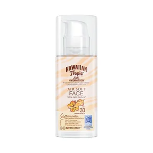 HAWAIIAN TROPIC Protector solar facial, con acción hidratante y FPS 30 (medio) HAWAIIAN TROPIC Silk hidration 50 ml.