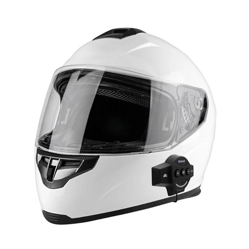 Kit de manos libres para casco con bluetooth y micrófono.