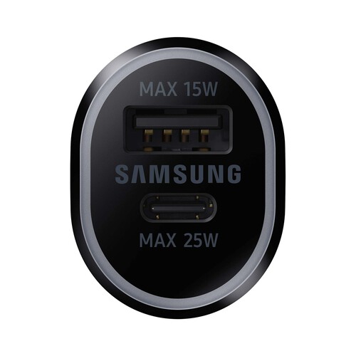 Cargador de coche USB y tipo C, 40W, SAMSUNG.