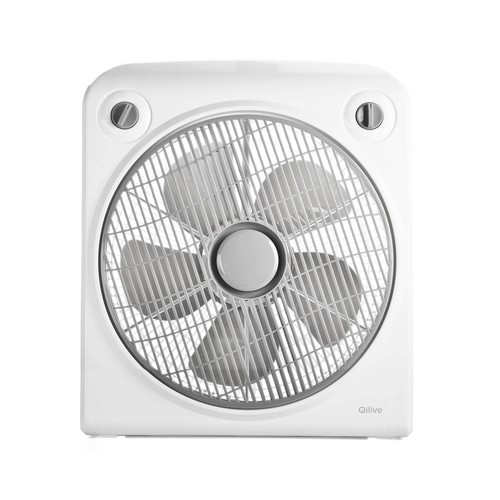 Ventilador de suelo QILIVE Q.6835, 45W, diámetro 30cm, temporizador.