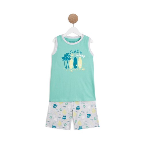 Pijama corto para niño IN EXTENSO, talla 8.