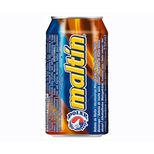 POLAR Refresco Maltín lata 330 ml.