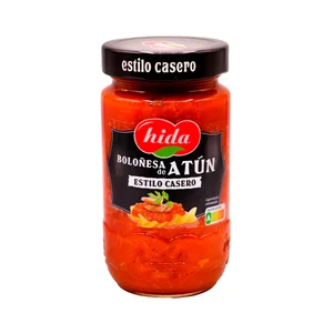 HIDA Salsa boloñesa de atún estilo casero 350 g.