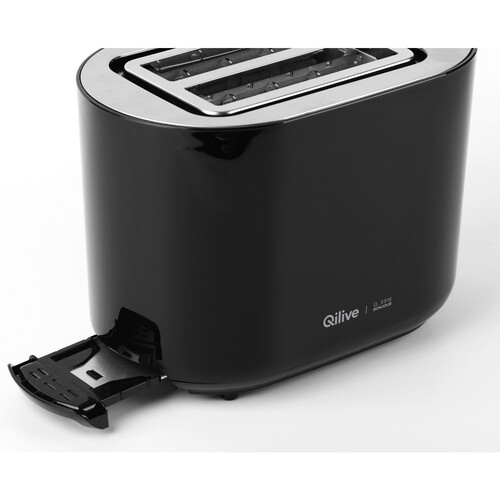 Tostador QILIVE Q.5916, 850W, 2 ranuras, bandeja recogemigas.