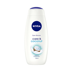 NIVEA Gel para ducha o baño con aceite de Jojoba y fragancia a Coco NIVEA 750 ml.