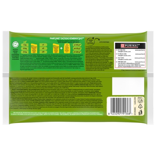 FRISKIES Al perro hu bolsa salsa pollo, cordero, buey 4x85g