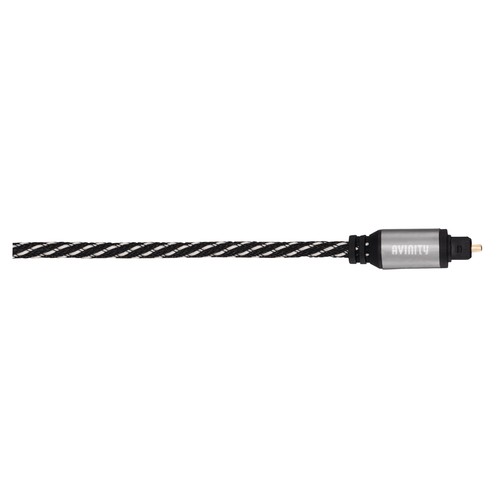 Cable HAMA de óptico de audio macho a óptico de audio macho de 1,5 metros, color negro.