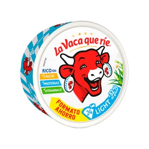 Imagen de LA VACA QUE RIE Queso en porciones light 24 Uds.