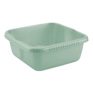 ACTUEL Barreño cuadrado verde ACTUEL 9,8 l.