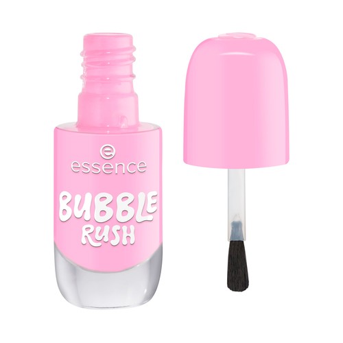 ESSENCE tono 21 Bubble rush rosa bebé Esmalte de uñas en gel de larga duración.