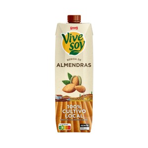 VIVESOY Bebida de almendras de cultivo local 100% de Pascual 1 l.