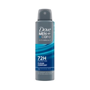 Imagen de DOVE Men + care advanced Desodorante spray para hombre antitranspirante hasta 72 horas 150 ml.
